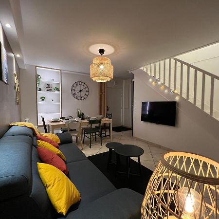 Ferienwohnung T3 Flat Moderne Sur 2 Etages Metro Parking Free Entrance Autonome Rouen Exterior foto
